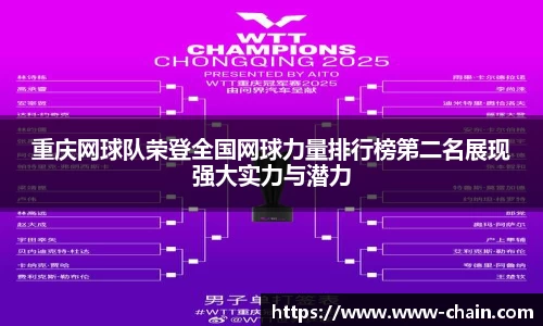 重庆网球队荣登全国网球力量排行榜第二名展现强大实力与潜力